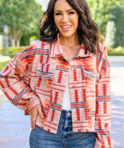 Breaking Free Western Print Jacket - Fashion Are Us, LLC